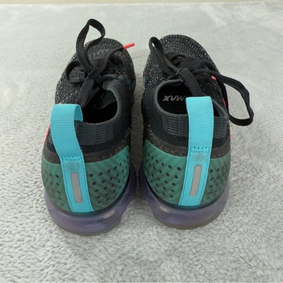 Nike Air Vapormax 2.0 Black Hot Punch Men's Size 8 US/7 UK/41 EU 942842-003 - Picture 10 of 14